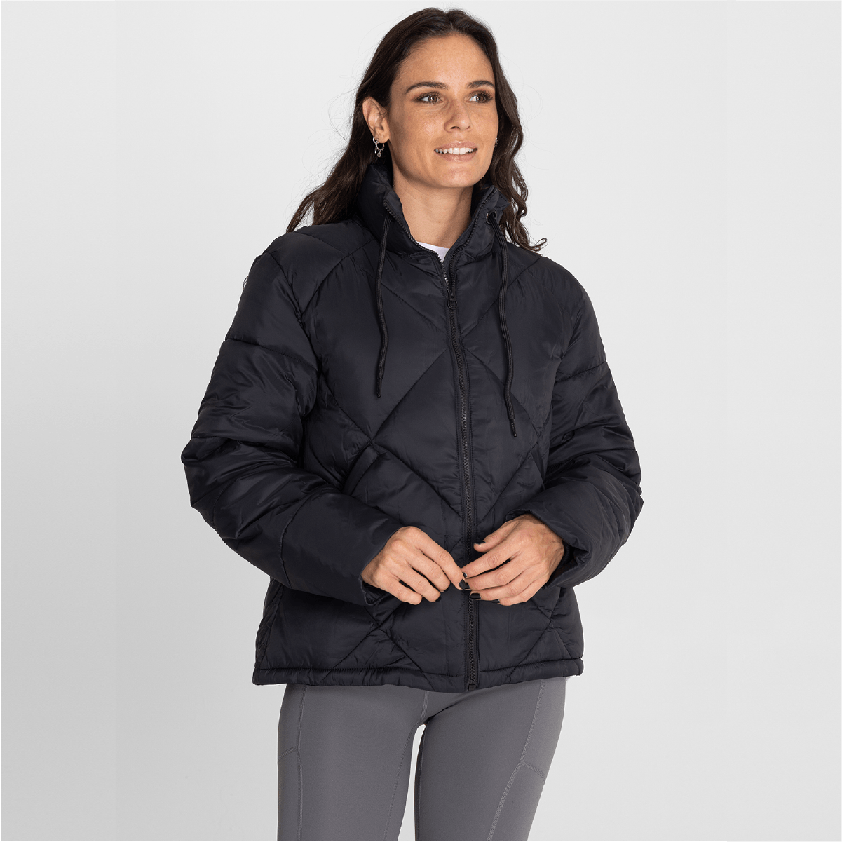 Chaqueta Training Quilted Parka Para Mujer