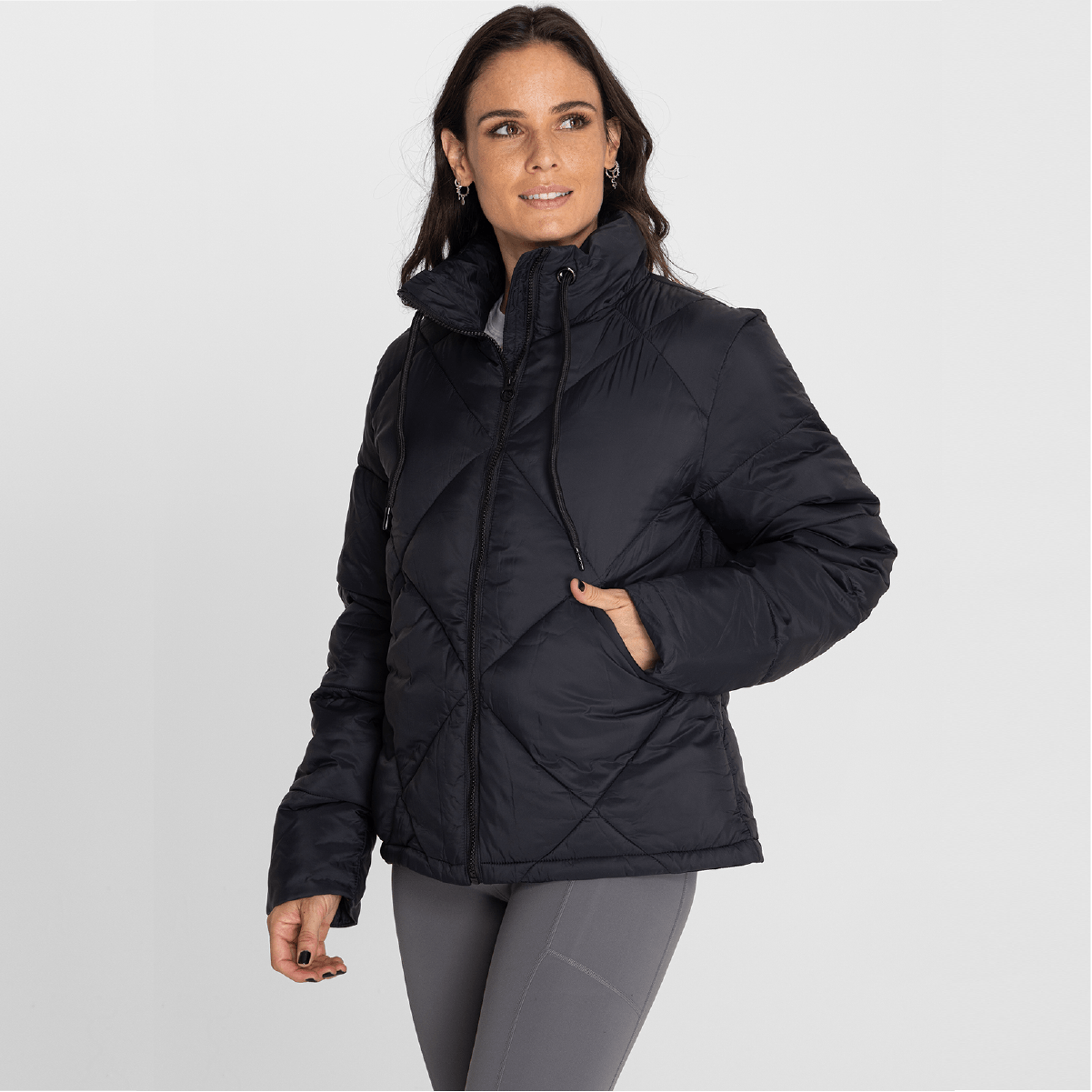 Chaqueta Training Quilted Parka Para Mujer