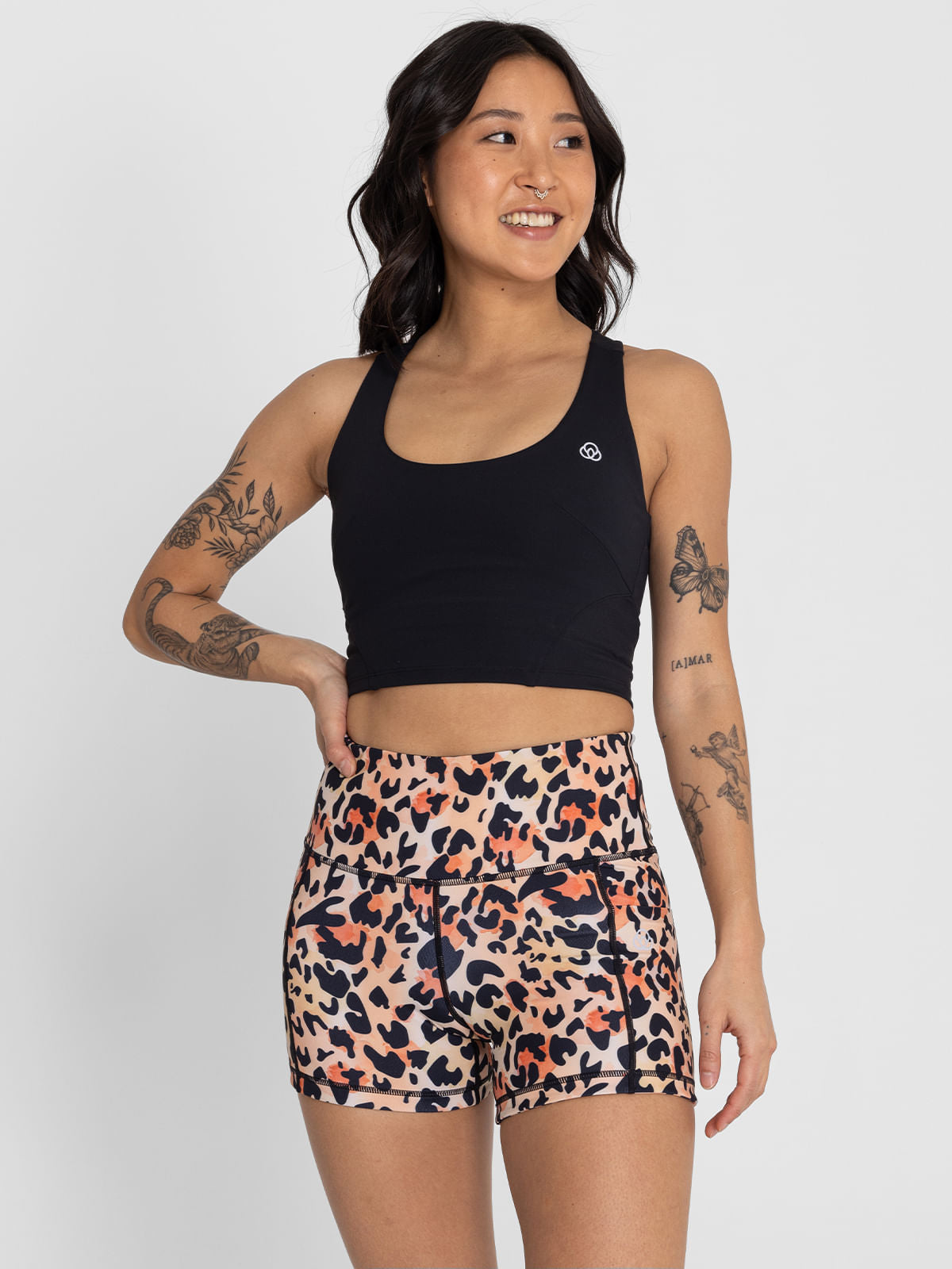 Crop Top Demi Soporte Medio