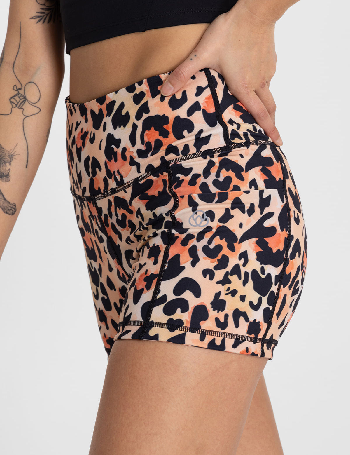 Leggings Deportivos Corto Enia Tiro Alto