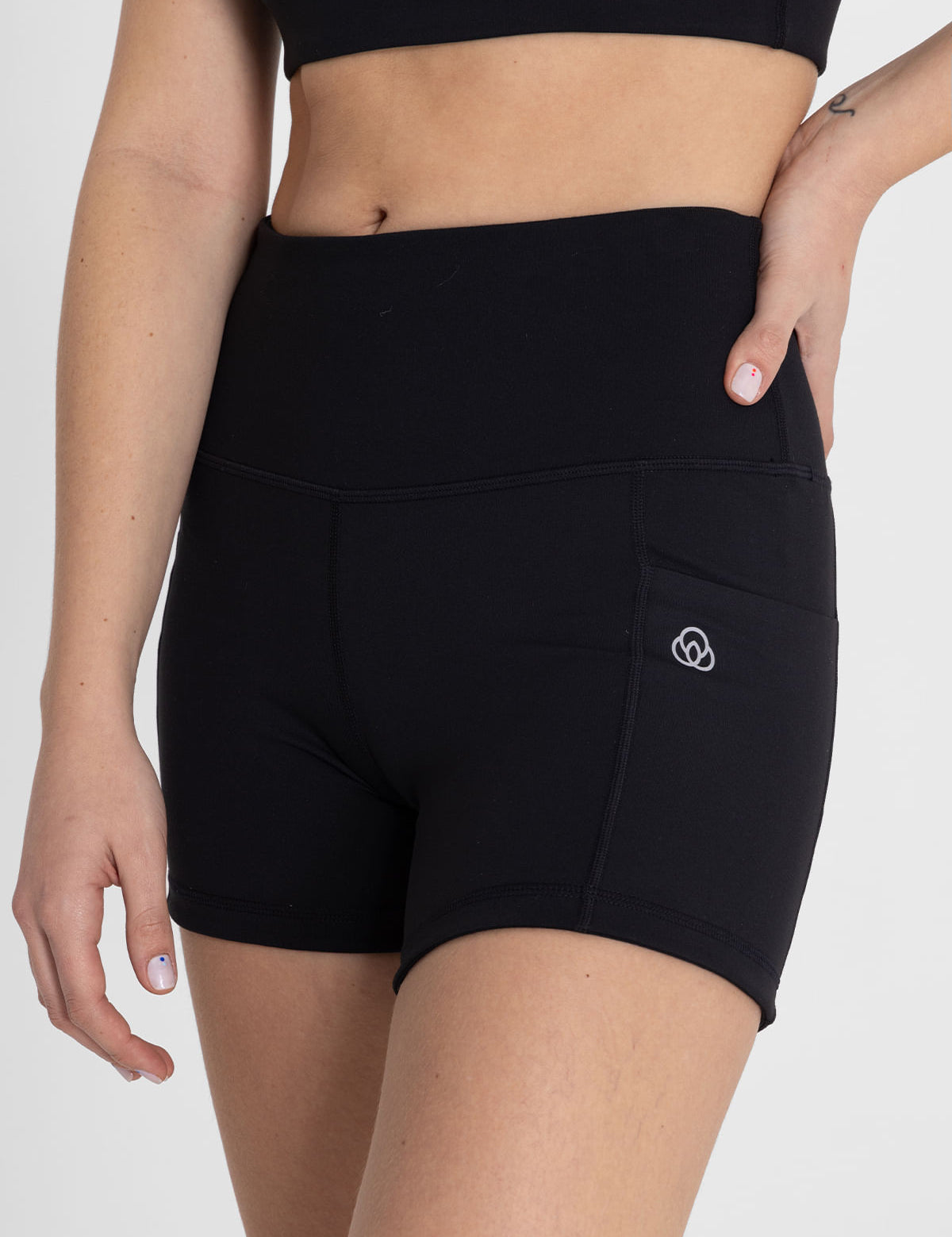 Leggings Deportivos Corto Enia Tiro Alto