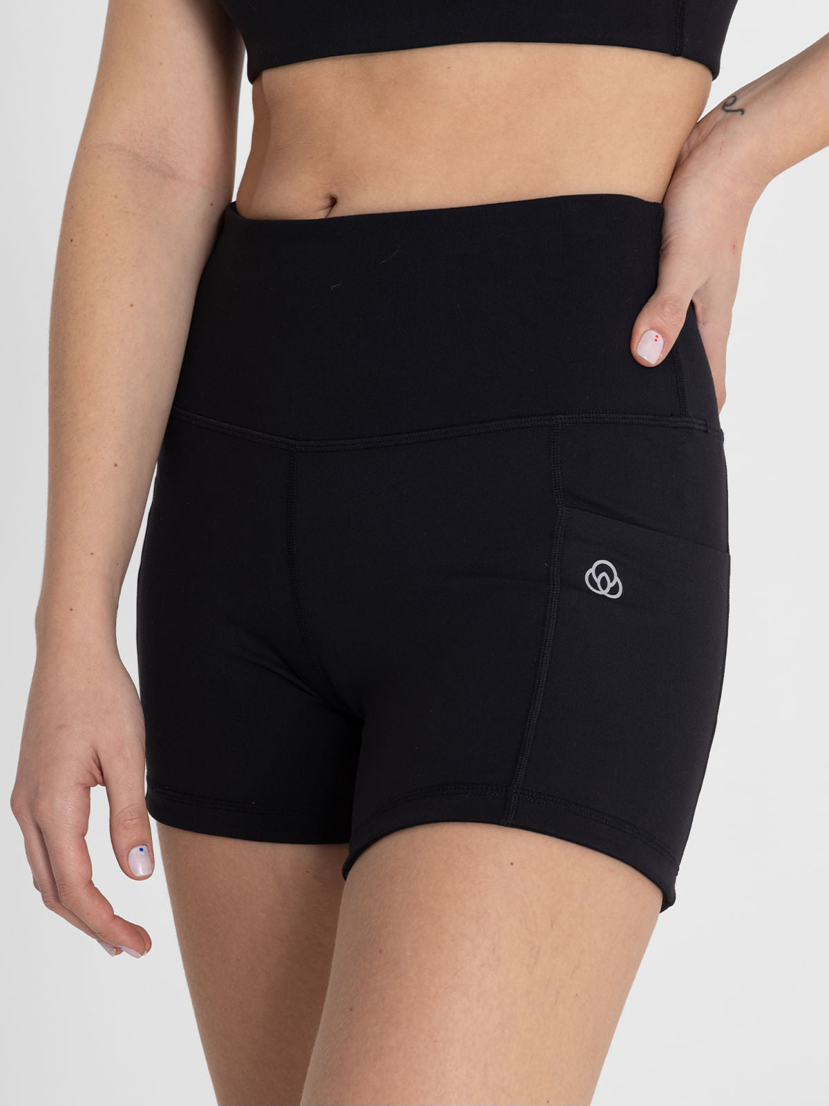 Leggings Deportivos Corto Enia Tiro Alto