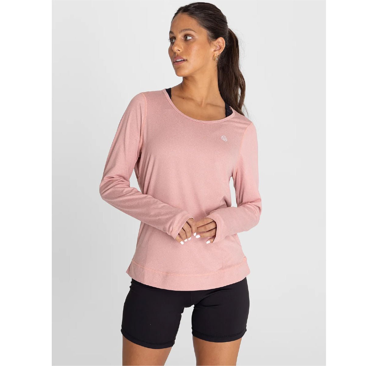 Camiseta Para Training Tech Long Sleeve Mujer