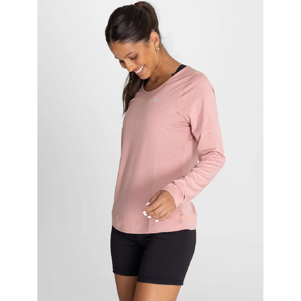 Camiseta Para Training Tech Long Sleeve Mujer