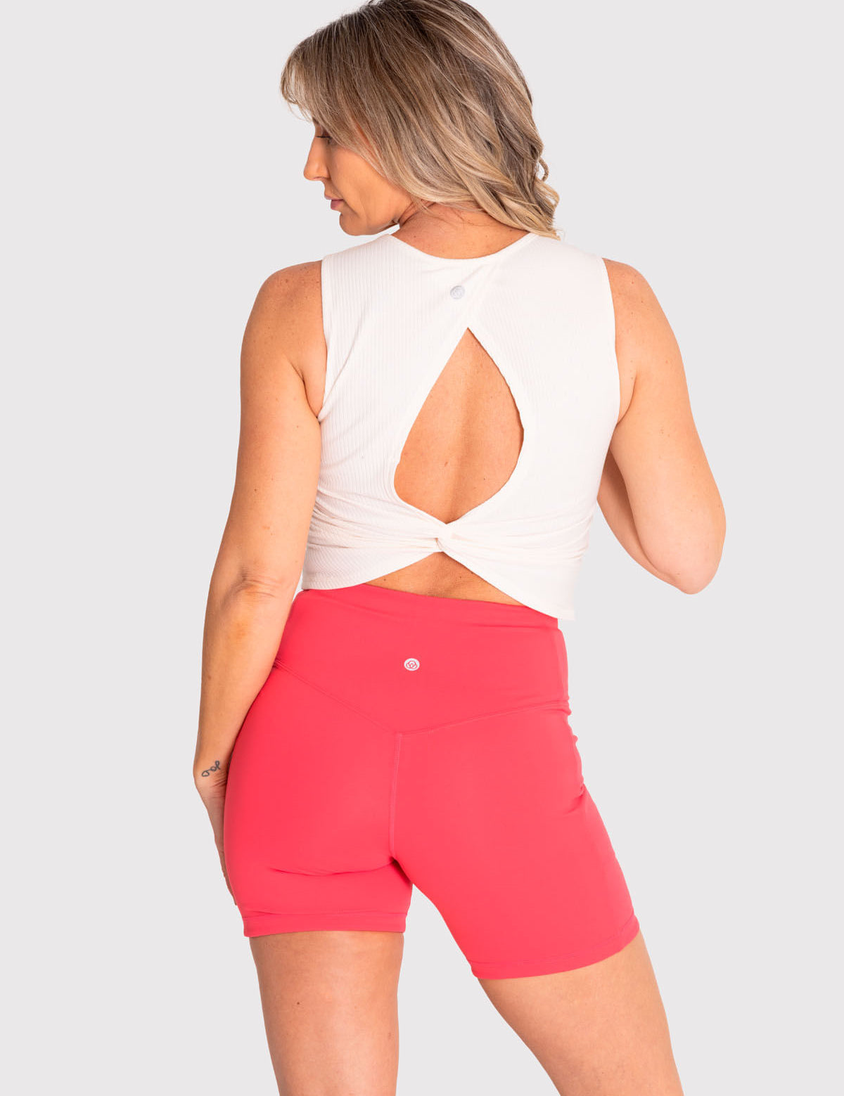Camiseta Tank Rib Para Mujer