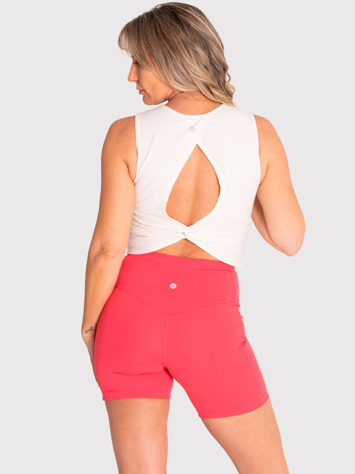 Camiseta Tank Rib Para Mujer
