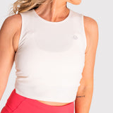 Camiseta Tank Rib Para Mujer