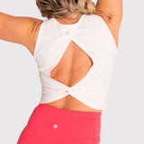 Camiseta Tank Rib Para Mujer