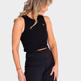 Camiseta Tank Rib Para Mujer