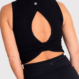 Camiseta Tank Rib Para Mujer