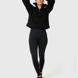 Chaqueta Mid Zip Sherpa Rec Mujer