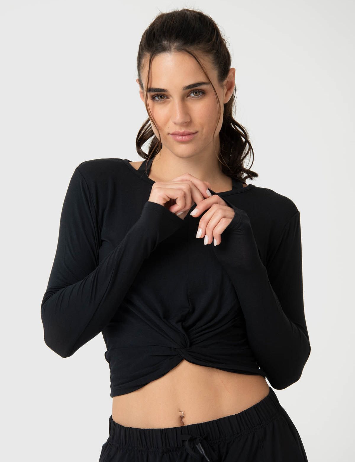 Camiseta Modal L. Sleeve Aloe Mujer