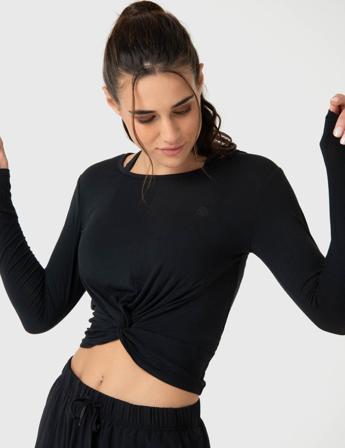 Camiseta Modal L. Sleeve Aloe Mujer