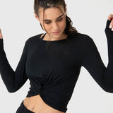 Camiseta Modal L. Sleeve Aloe Mujer
