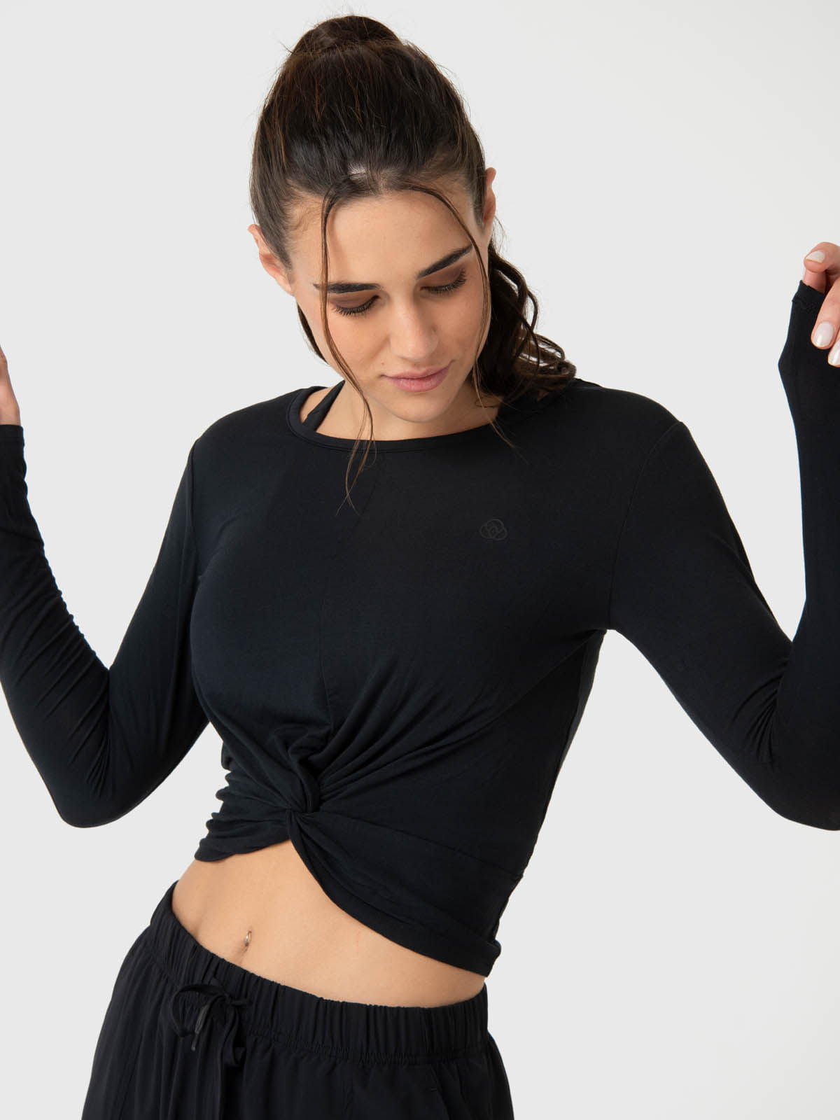 Camiseta Modal L. Sleeve Aloe Mujer