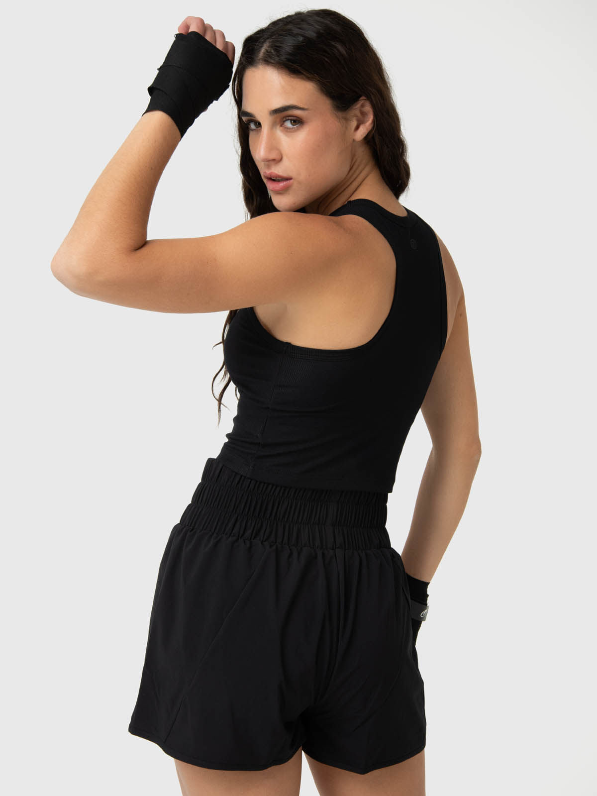 Camiseta Modal Rib Aloe Mujer