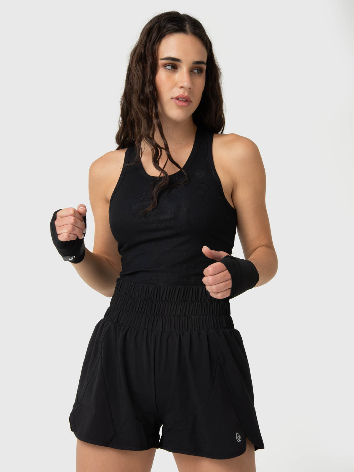 Camiseta Modal Rib Aloe Mujer