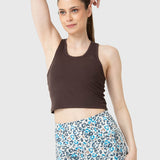 Camiseta Modal Rib Aloe Mujer