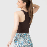 Camiseta Modal Rib Aloe Mujer