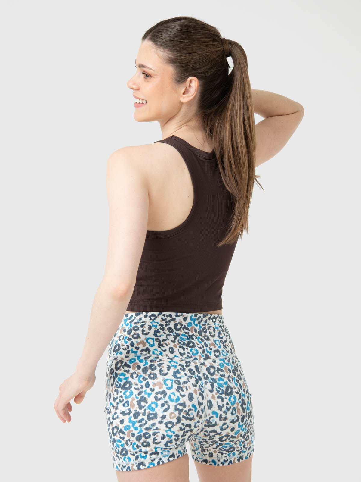 Camiseta Modal Rib Aloe Mujer