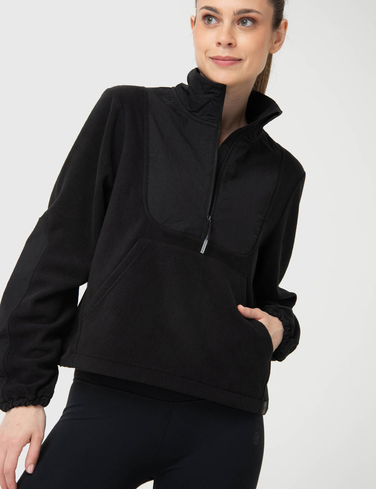 Saco Mid Zip Rec Mujer