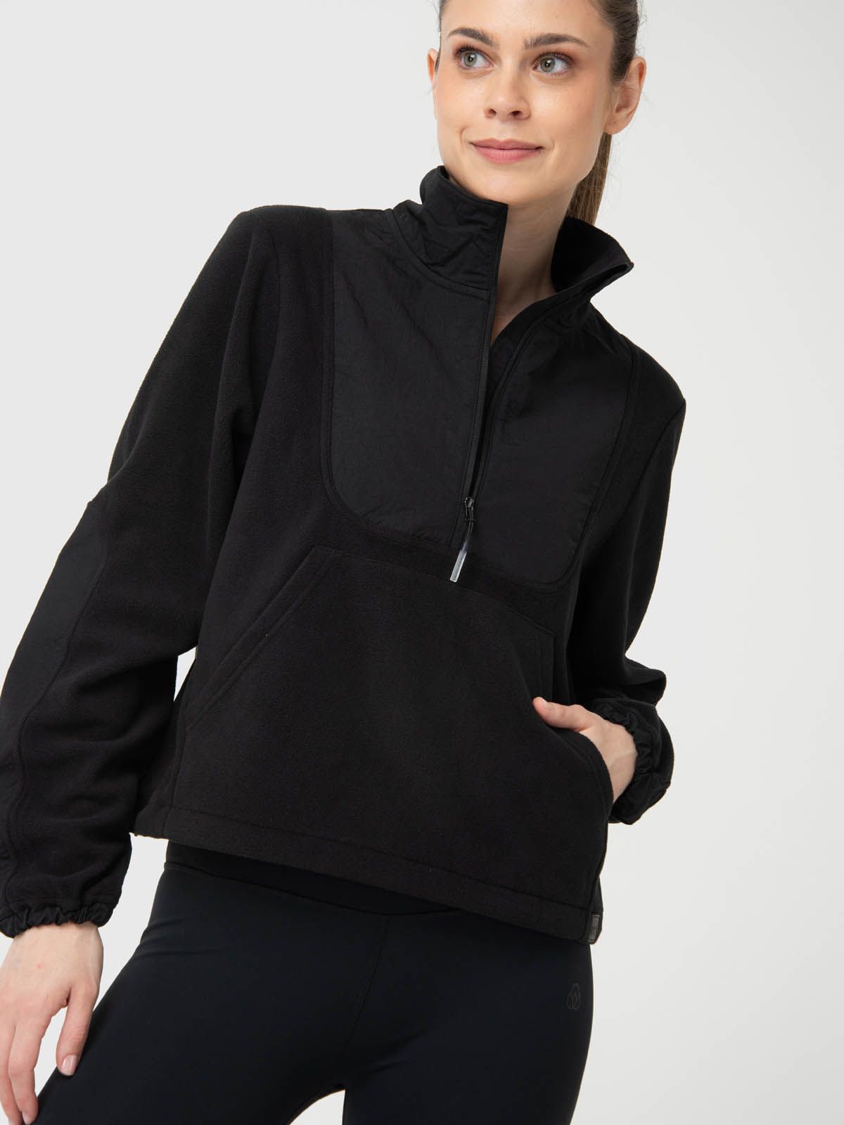 Saco Mid Zip Rec Mujer