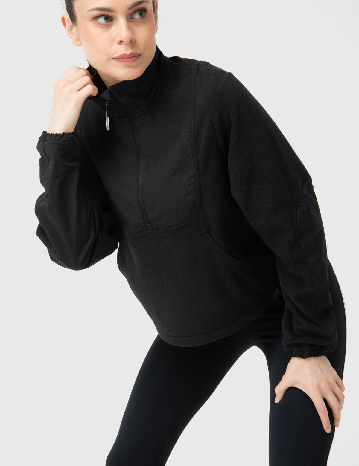 Saco Mid Zip Rec Mujer