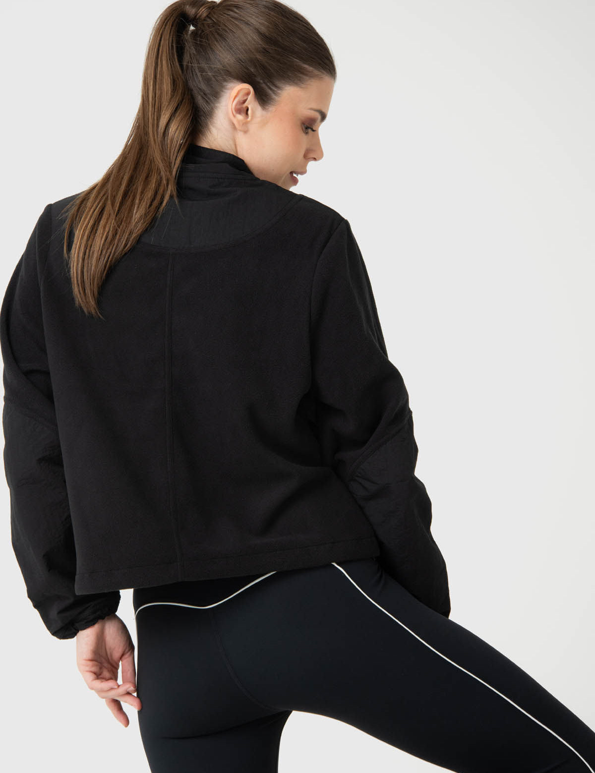 Saco Mid Zip Rec Mujer