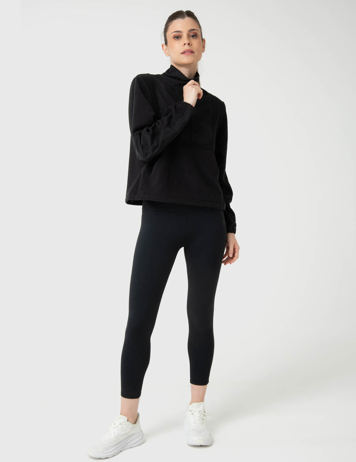 Saco Mid Zip Rec Mujer