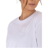 Camiseta Cotton Ls Crop Top Para Mujer