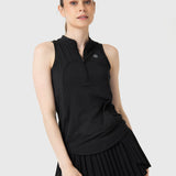 Camiseta Tank Half Zipper Rec Mujer