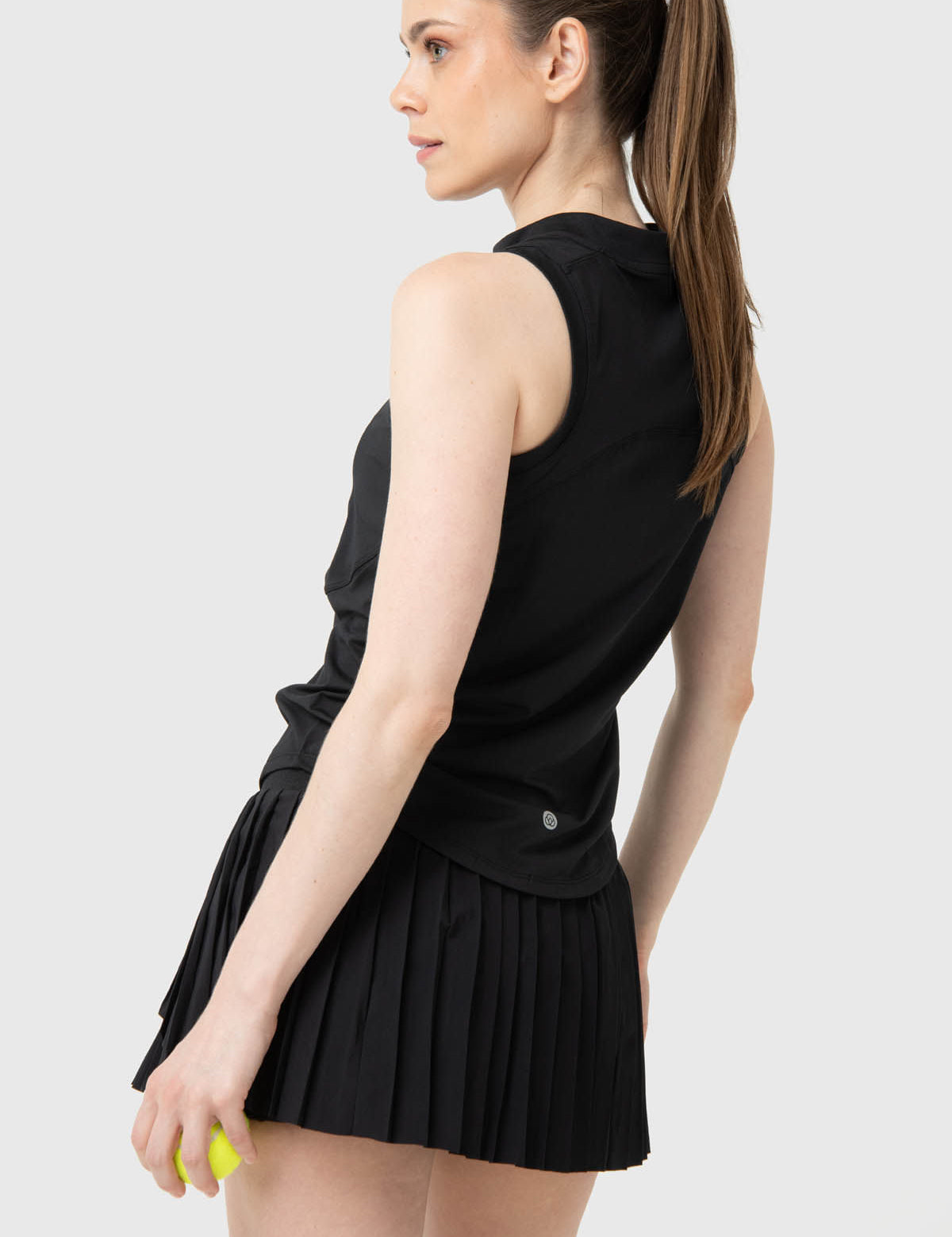 Camiseta Tank Half Zipper Rec Mujer