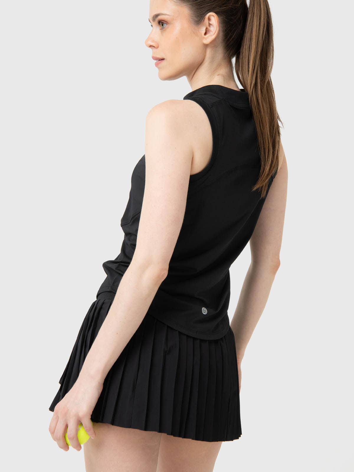 Camiseta Tank Half Zipper Rec Mujer