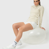 Saco Ls Half Zip Rec Mujer