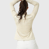 Saco Ls Half Zip Rec Mujer