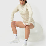 Saco Ls Half Zip Rec Mujer