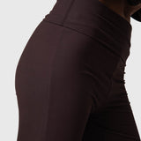 Pantalon Modal Rib Flare Legg Mujer