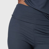 Pantalon Modal Rib Flare Legg Mujer