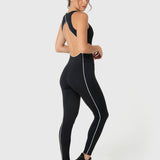 Enterizo Open Back Onesie Al Mujer