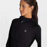 Chaqueta Training F. Zip Hoodie Warmer Para Mujer