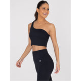 Top Asymmetric Crop T Para Mujer