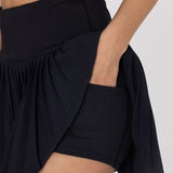 Falda Pleated Skirt Mujer