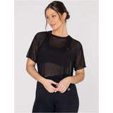 Camiseta T Shirt Crop Demi Para Mujer