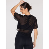 Camiseta T Shirt Crop Demi Para Mujer