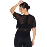 Camiseta T Shirt Crop Demi Para Mujer