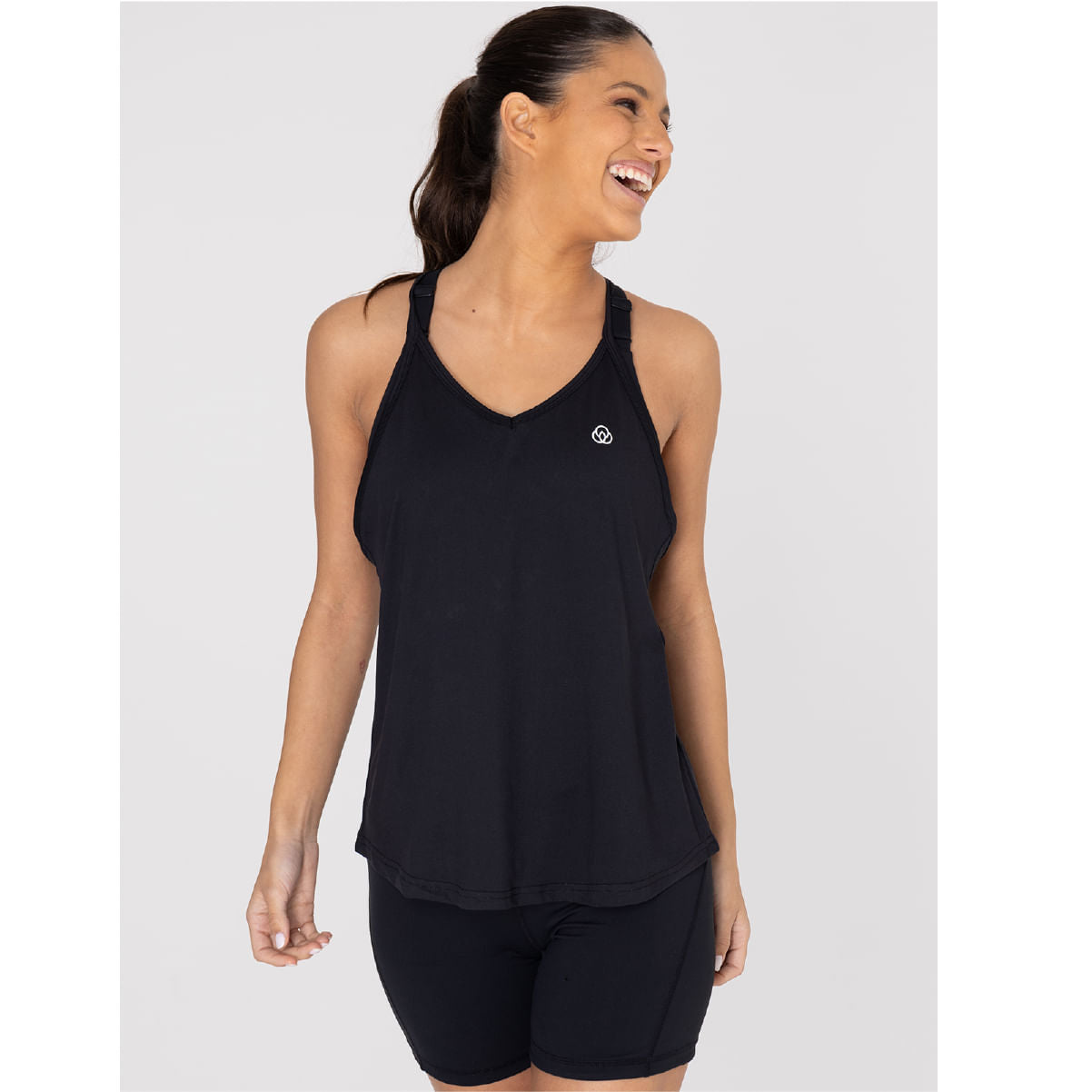 Camiseta Tank Veda Para Mujer