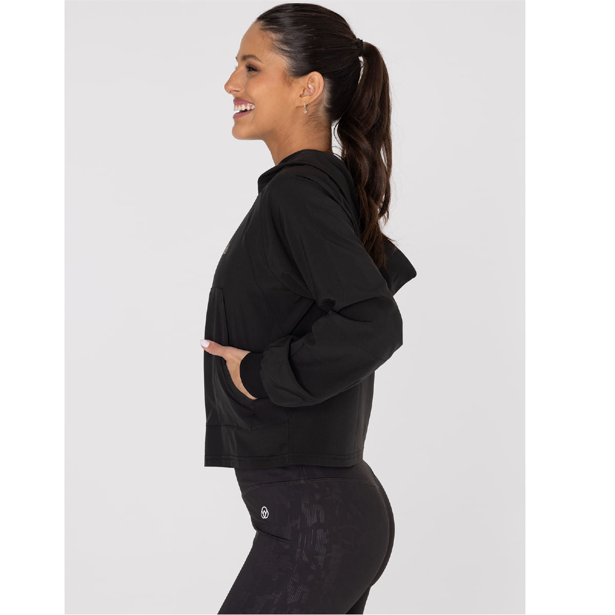 Saco Half Zip Demi Para Mujer