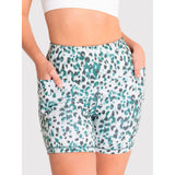 Leggings Biker Bianca Para Mujer