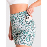 Leggings Biker Bianca Para Mujer