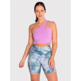 Top One Shoulder Crop Para Mujer